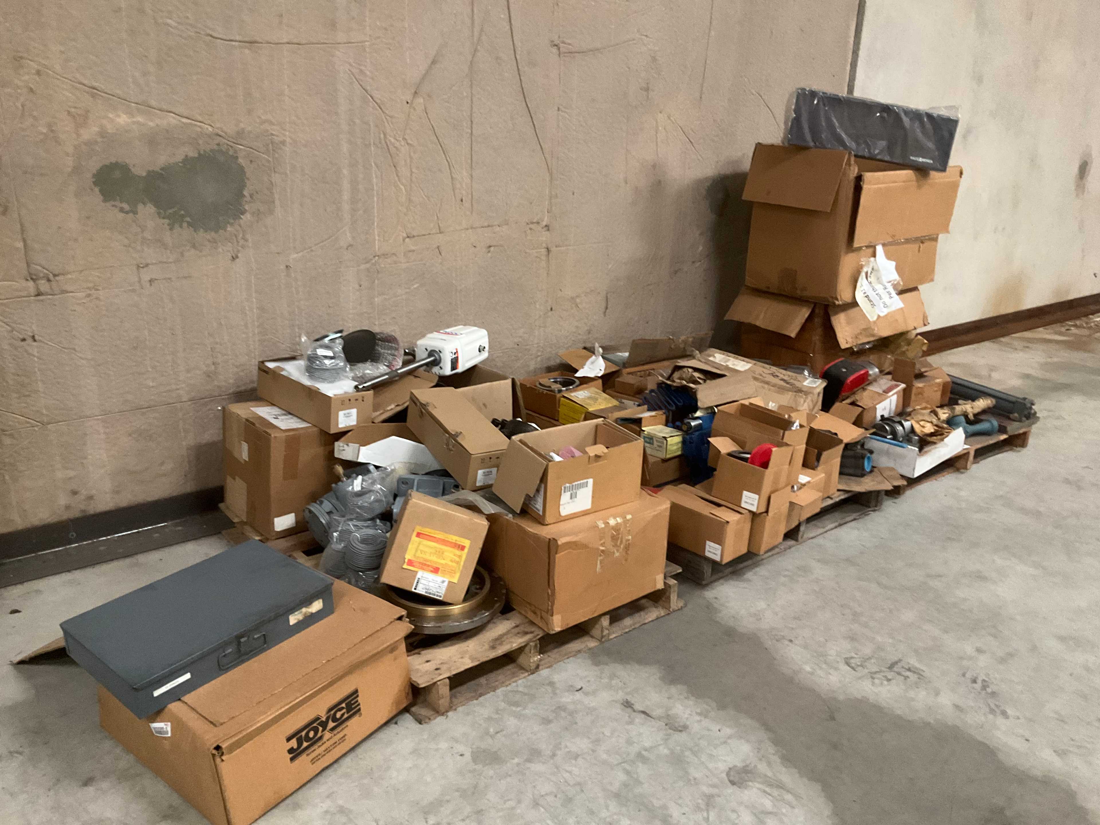 QTY 3- PALLET OF INDUSTRIAL PARTS - INDUSTRIAL PARTS QTY 3- PALLET OF INDUSTRIAL PARTS - INDUSTRIAL PARTS