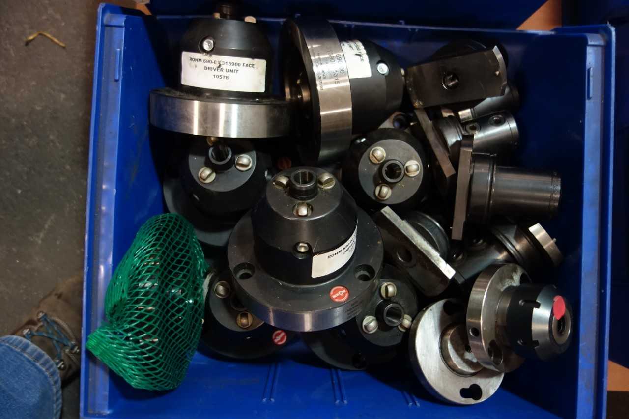 LOT ASSORTED DRIVER UNITS, MILLING ATTACHMENTS- ROHM - HAND TOOLS