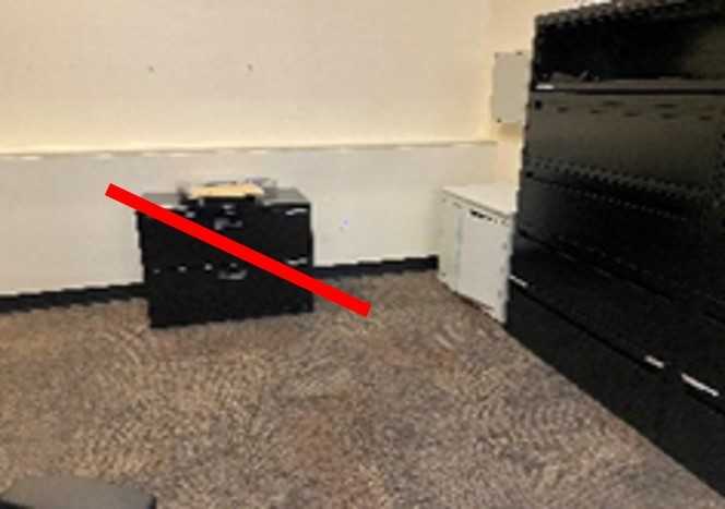 (2) 5-Drawer File Cabinet - TOOL STORAGE