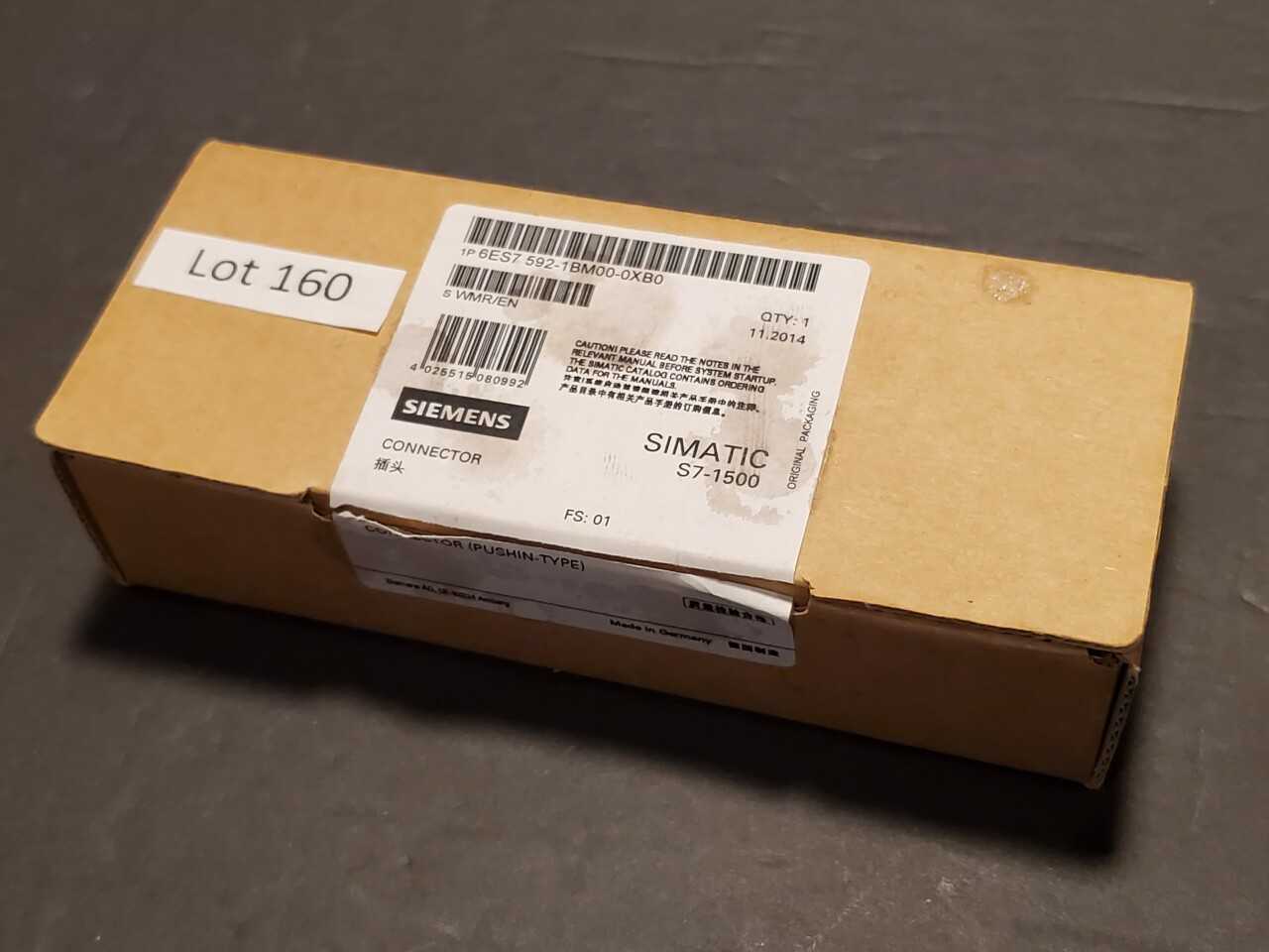 Siemens connector 6ES7 592-1BM00-0XB0 - INDUSTRIAL PARTS