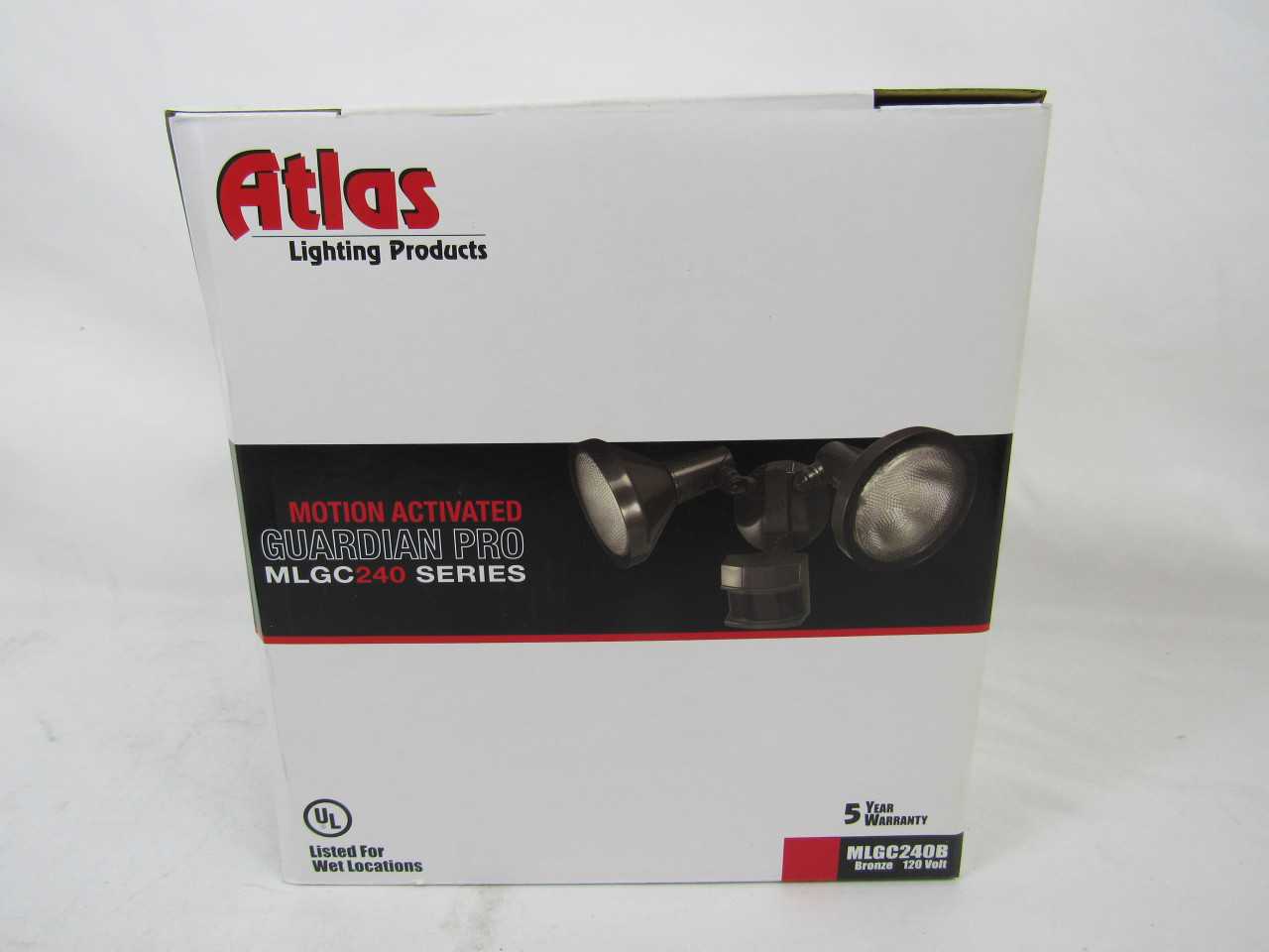 Lot of 25x Atlas MLGC240B Lighting Fixture 120VAC 150 Watts - LIGHTING