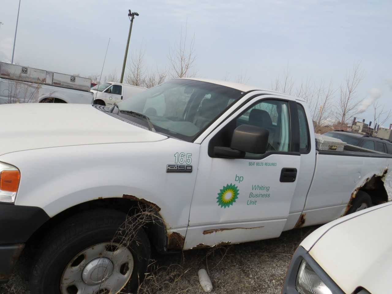 2005 FORD F-150 RWD 2 DOOR V6 CYL GAS TRUCK WITH DEE ZEE TOOLBOX   VIN:  1FTRF12255NA96003 - HYDRO EXCAVATOR TRUCKS