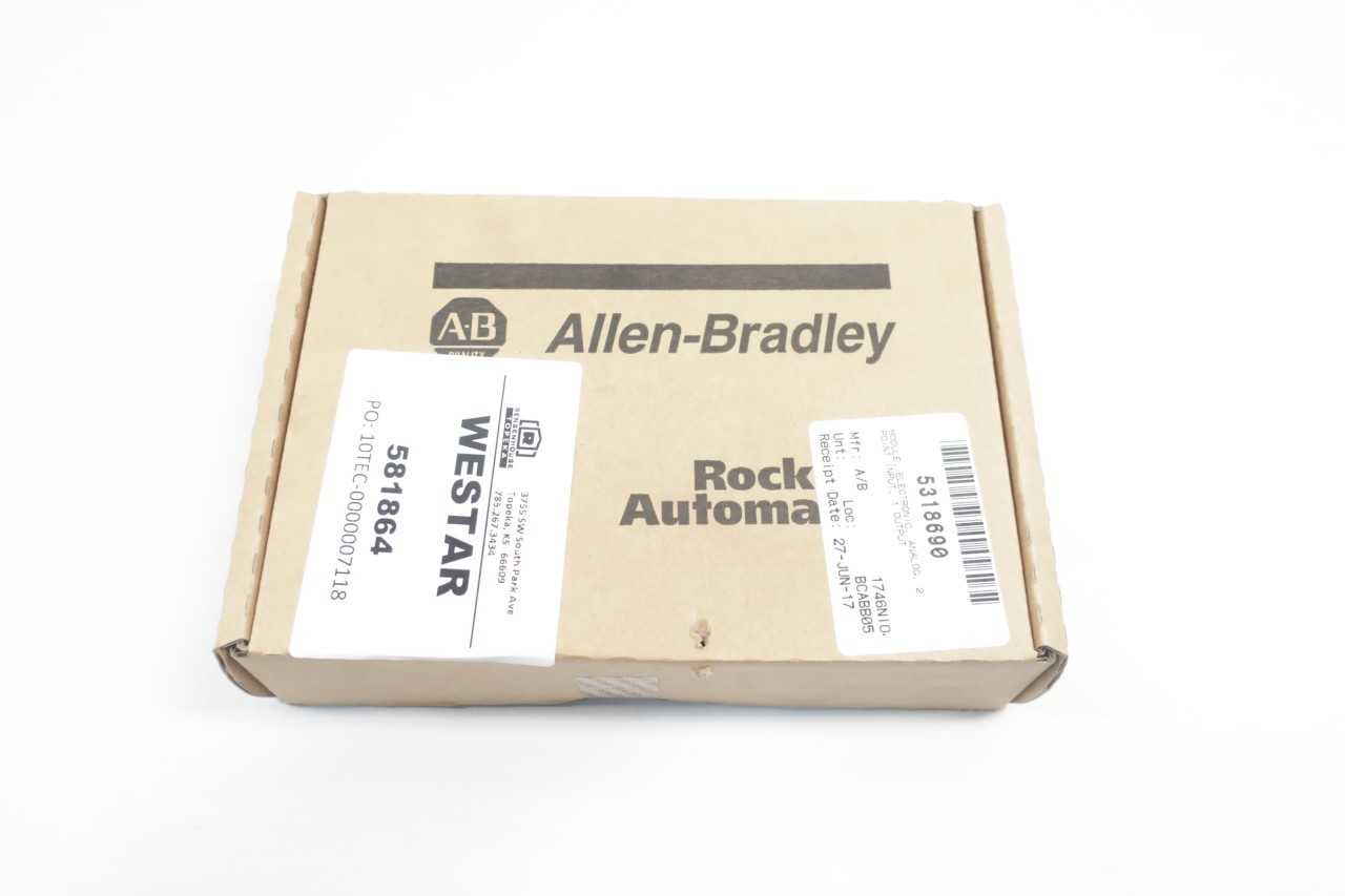 NEW ALLEN BRADLEY 1746-NIO4I SLC ANALOG I/O MODULE - AUTOMATION & CONTROLS