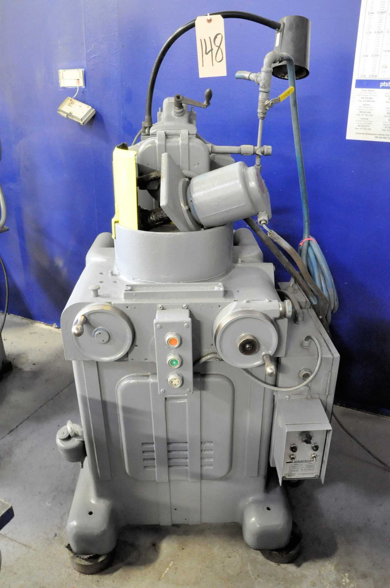 Taft-Peirce 7" Rotary Surface Grinder, S/n N/a, 7" Diameter Magnetic Chuck, Minatron CV2RS-82-11 Magnetic Chuck Controller - GRINDING MACHINES
