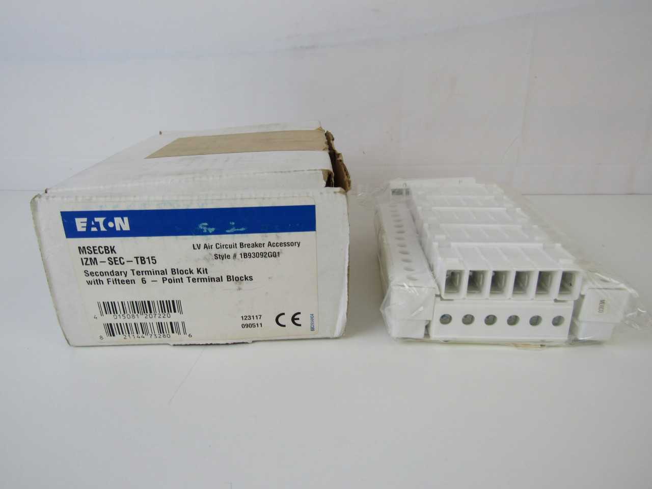 Quantity of 6x MSECBK Contacts - VALVES
