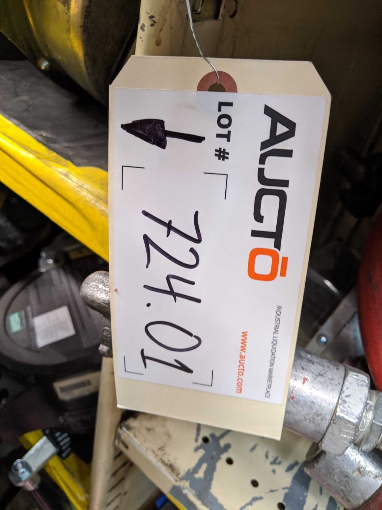 Contents of Shelving - Assorted Esco Tool and H&S Tool Pnematic Pipe Beveling Tools - MACHINING ACCESSORIES & TOOLING