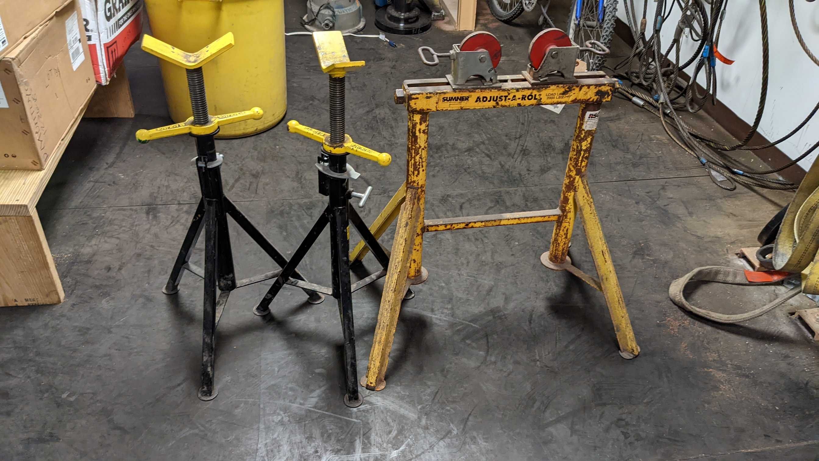 LOT OF 3 STANDS - ELECTRIC POWER TOOLS
