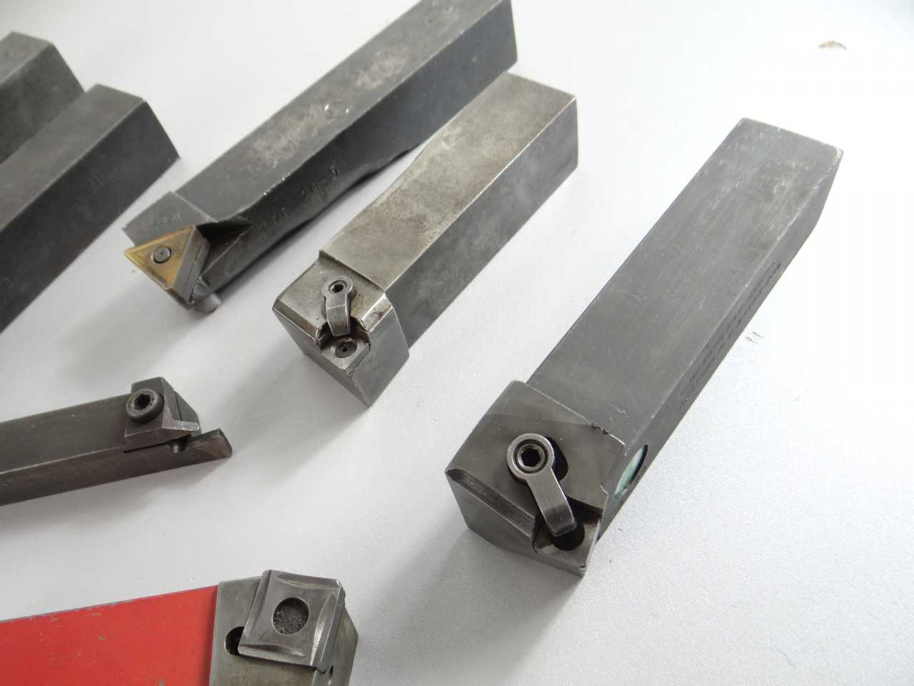 Lot of 7 Indexable Lathe Tool Holders - MACHINING ACCESSORIES & TOOLING