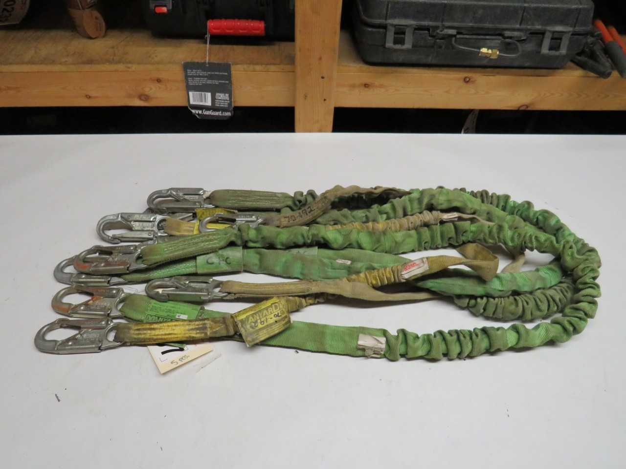 LOT OF 6 NORTH & PROTECTA FP22122-4, LANYARD HOIST - LIFTING EQUIPMENT
