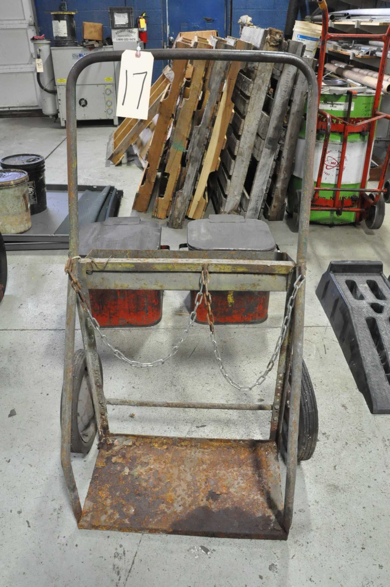 Oxygen Acetylene Tank Cart - PROCESS EQUIPMENT