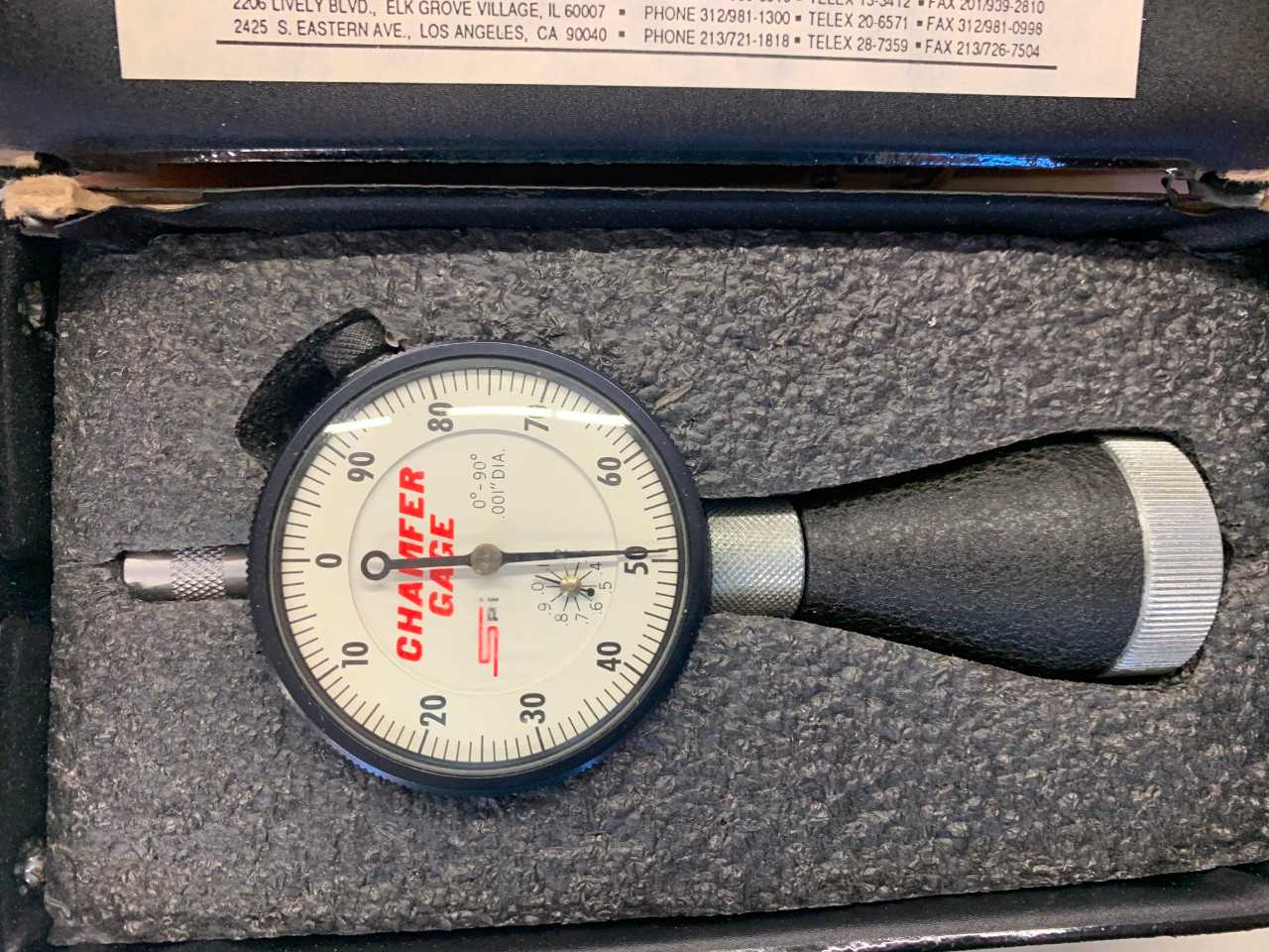 Chamfer Gage - ELECTRIC POWER TOOLS