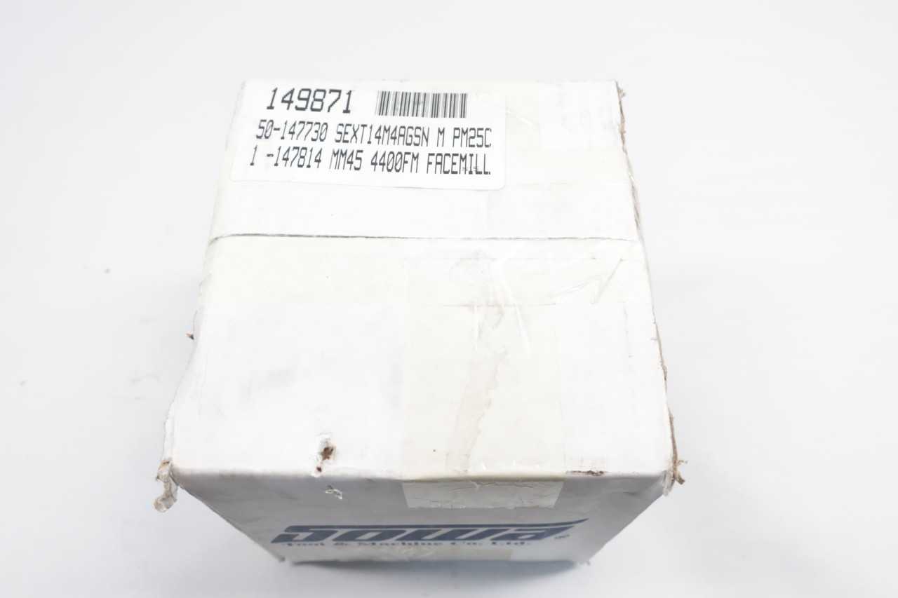 KORLOY SEXT14M4AGSN-M MM45 4400FM MILL KIT OTHER METALWORKING TOOLS & CONSUMABLE - MILLING MACHINES