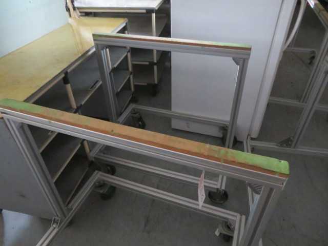 Aluminum Cart on Wheels (2) - MISCELLANEOUS
