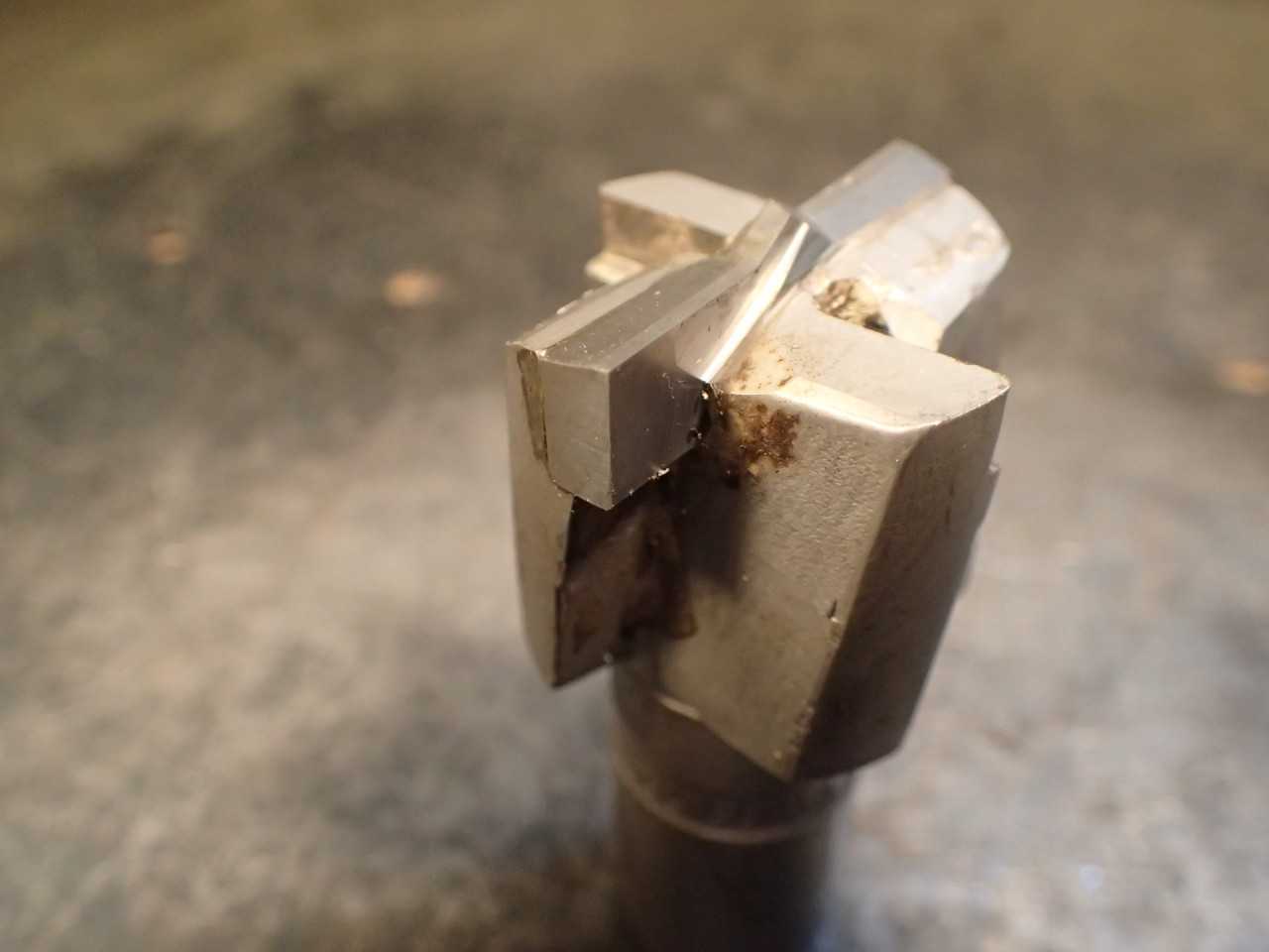 Metcut 1-7/16" 1.4375" Carbide Tip Counterbore: 7/8" Straight #2 Pin Drive Shank - MACHINING ACCESSORIES & TOOLING
