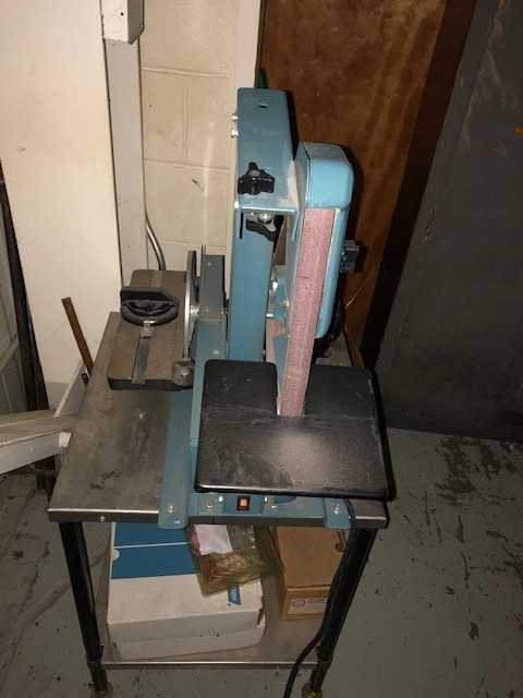 Belt Disc Sander/Grinder - GRINDING MACHINES