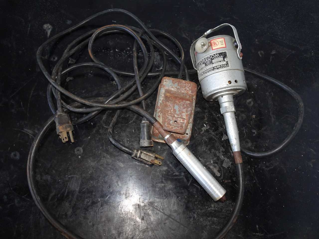 FOREDOM CC series Dremel/ grinder with foot switch - GRINDING MACHINES