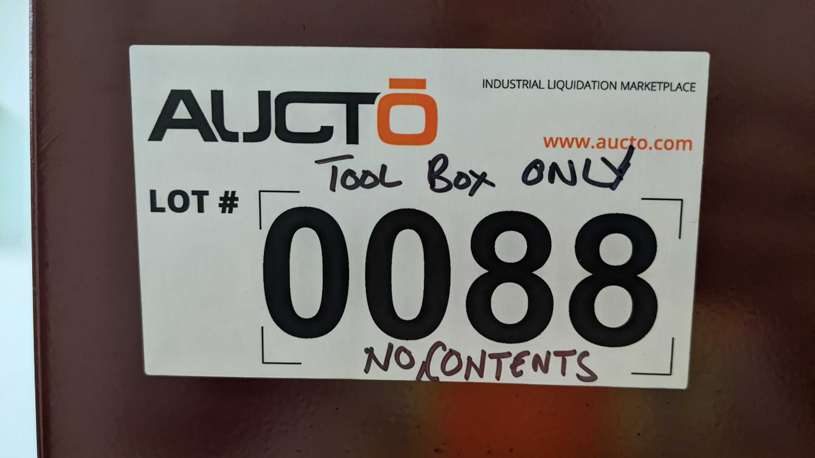 TOOL BOX - TOOL STORAGE