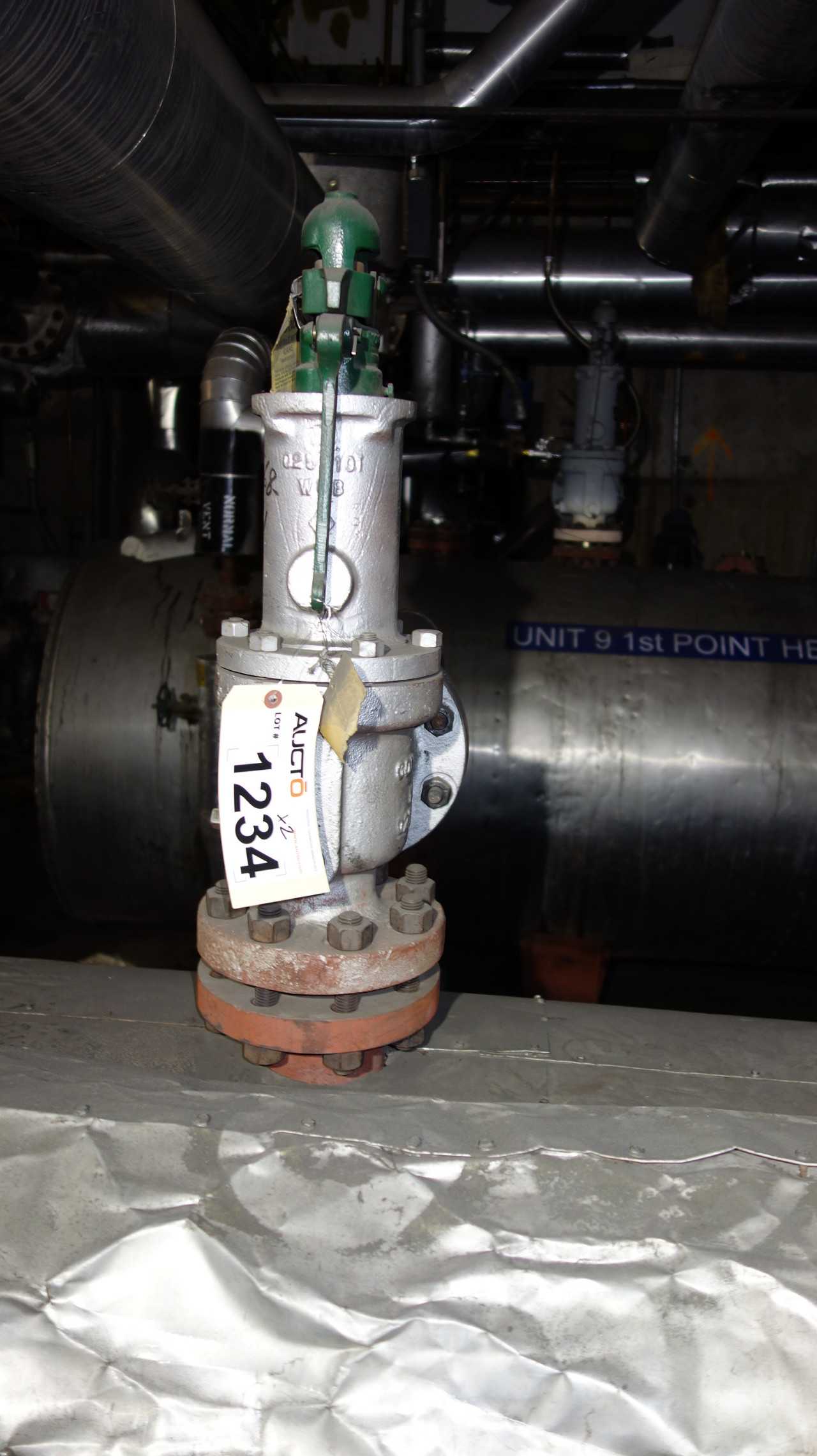 LOT OF 2 CONSOLIDATED RELIEF VALVES 3IN - RELIEF VALVE