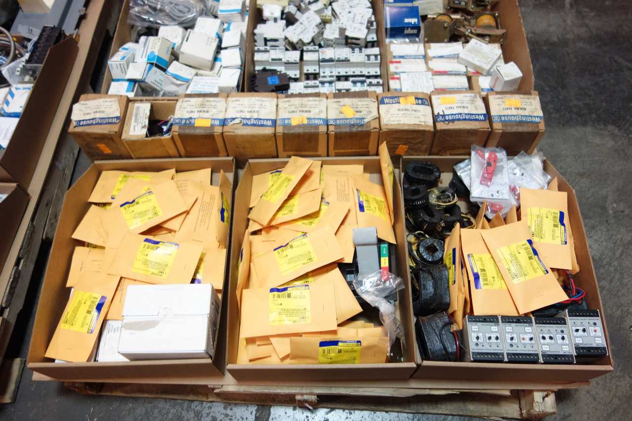 4 PALLETS OF ASSORTED ELECTRICAL, AUTOMATION, CONTROLS - ELECTRICAL COMPONENTS
