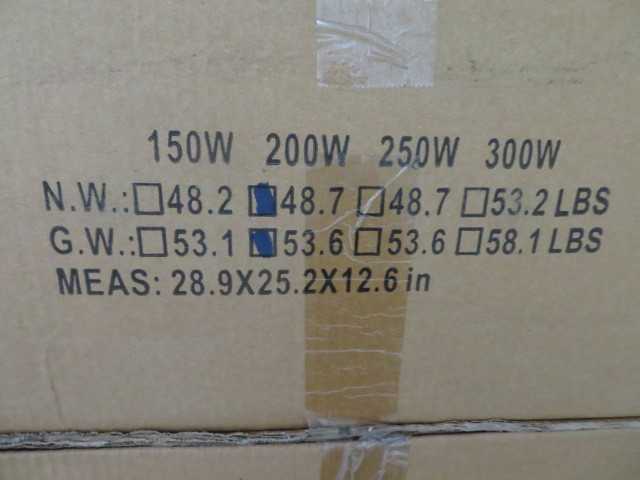 MHT 200 Watt: (11) boxes – Shoe Box Flood Induction Lights – SFL-200E-5K-U-SF - MISCELLANEOUS