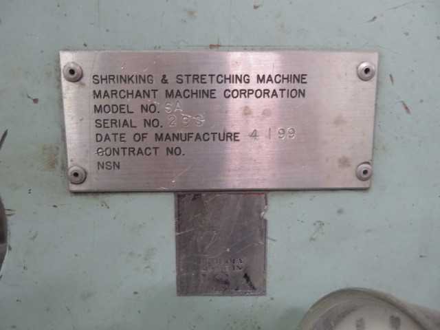 Marchant Shrinker Stretcher Model 6A, Pneumatic - MISCELLANEOUS