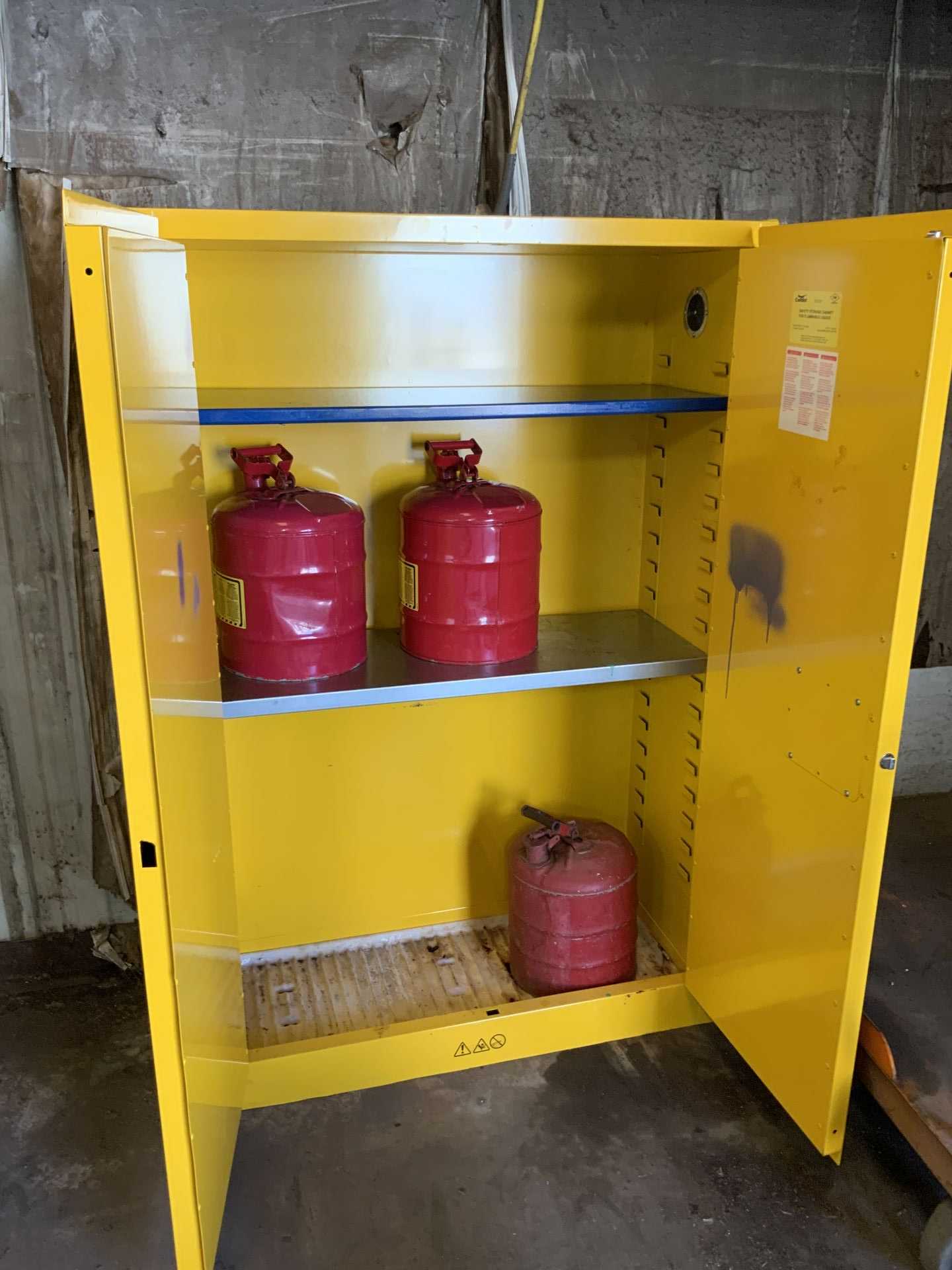 CONDOR 42X501A FLAME PROOF CABINET - TOOL STORAGE