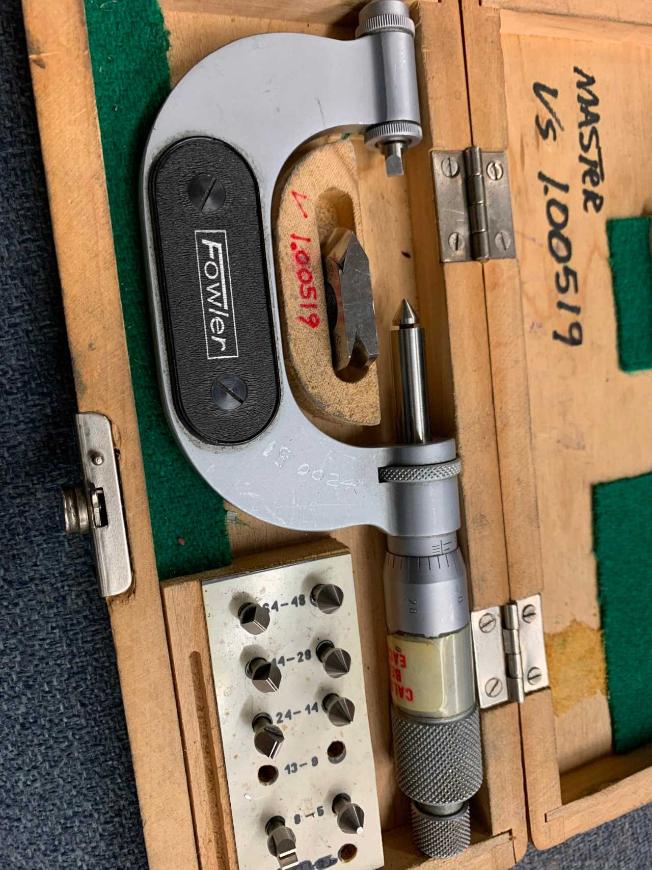 Fowler Thread Micrometer - ELECTRIC POWER TOOLS