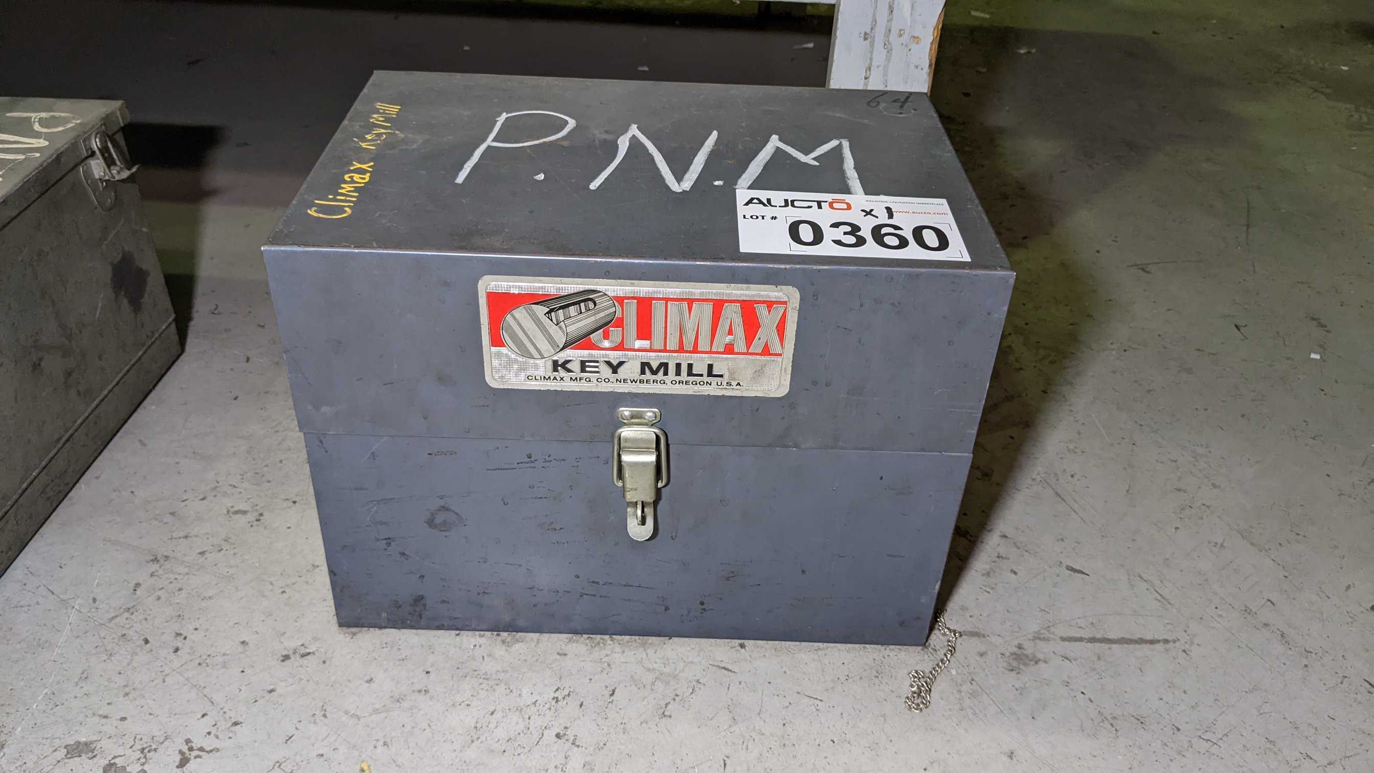 CLIMAX PORTABLE KEY MILL - MILLING MACHINES