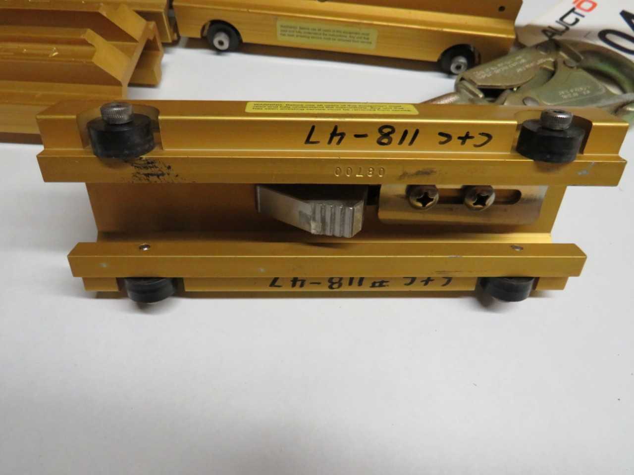 LOT OF 6, 08700, TS GROUP VERTICAL TROLEY MODEL 25000L - LIFTING EQUIPMENT