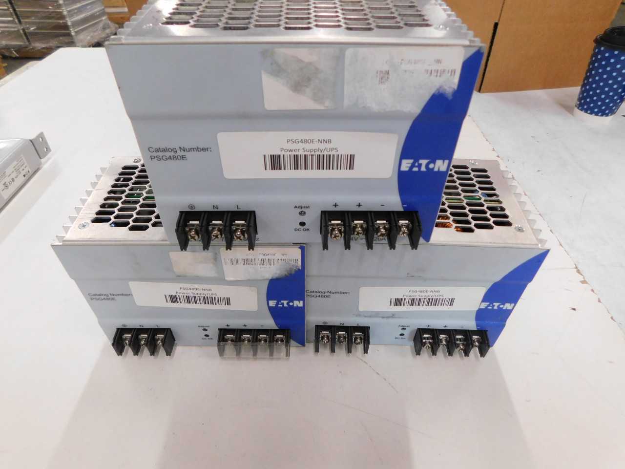 Lot of Quantity 3x PSG480E Power Supply/UPS - ELECTRICAL COMPONENTS