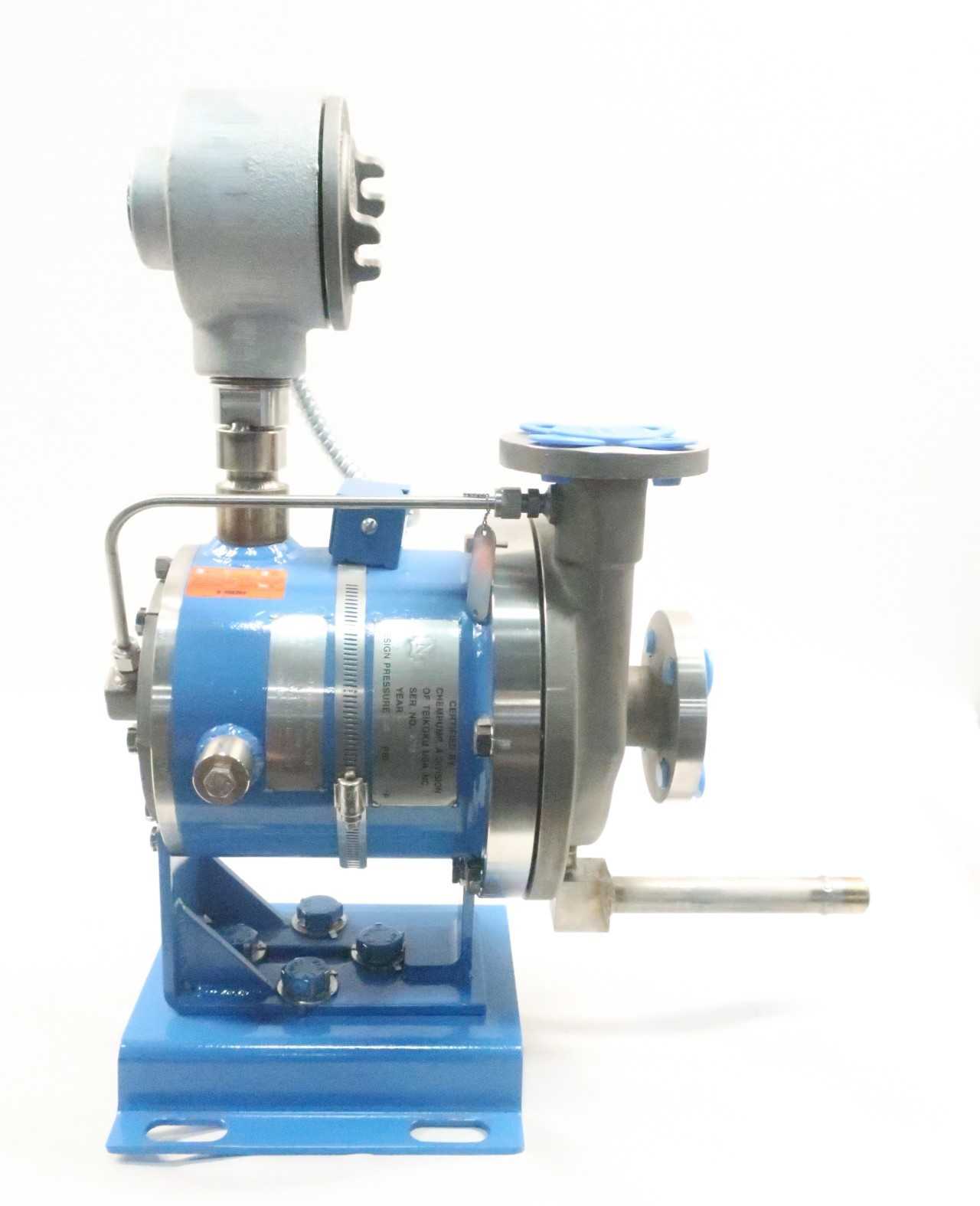 CHEMPUMP GA-1K-1S CENTRIFUGAL PUMP 1.2HP 575V-AC 1IN X 3/4IN - CENTRIFUGAL PUMP CHEMPUMP GA-1K-1S CENTRIFUGAL PUMP 1.2HP 575V-AC 1IN X 3/4IN - CENTRIFUGAL PUMP