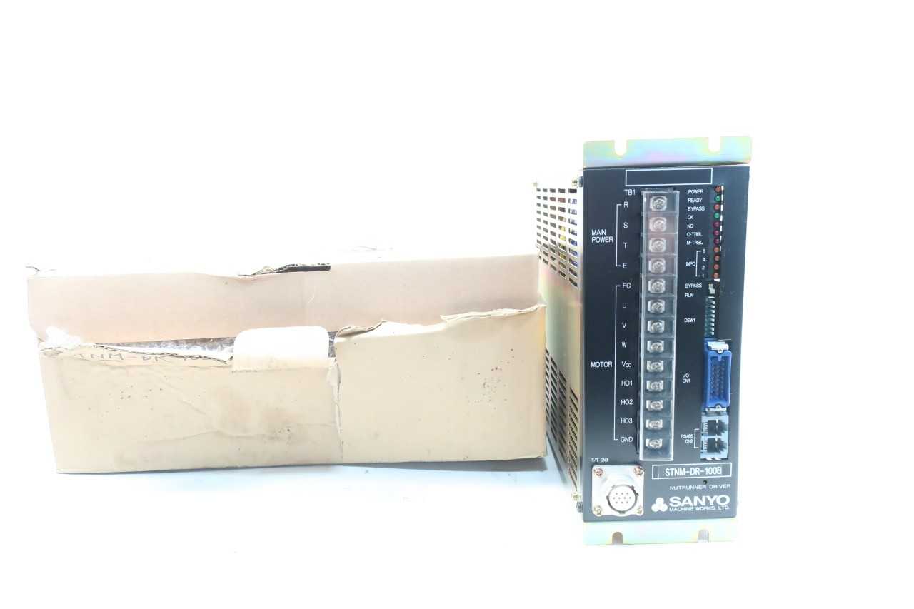 SANYO STNM-DR-100B NUTRUNNER DRIVE - ELECTRICAL COMPONENTS
