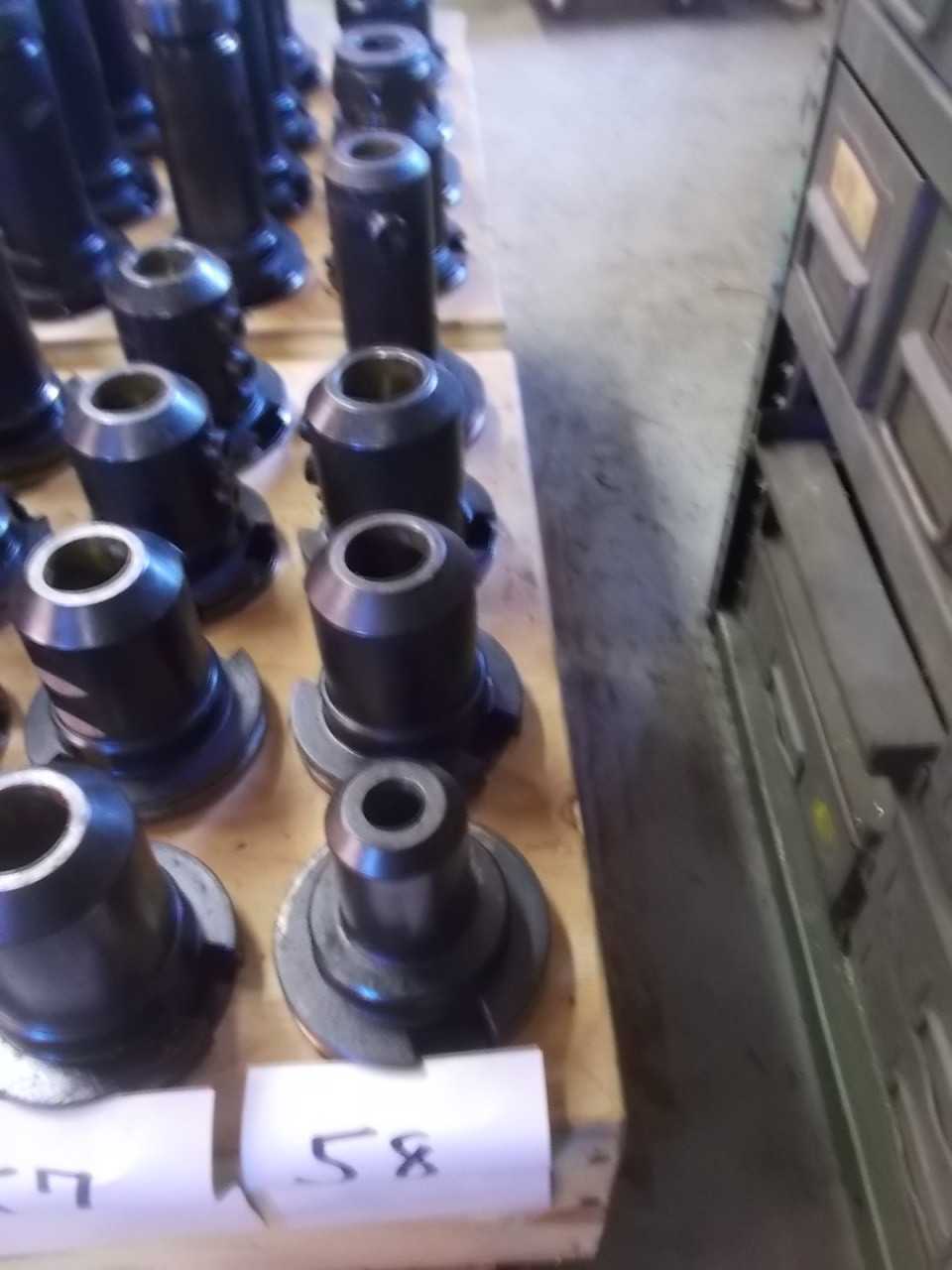 4  Cat 50 End Mill Holders Assorted - MACHINING ACCESSORIES & TOOLING
