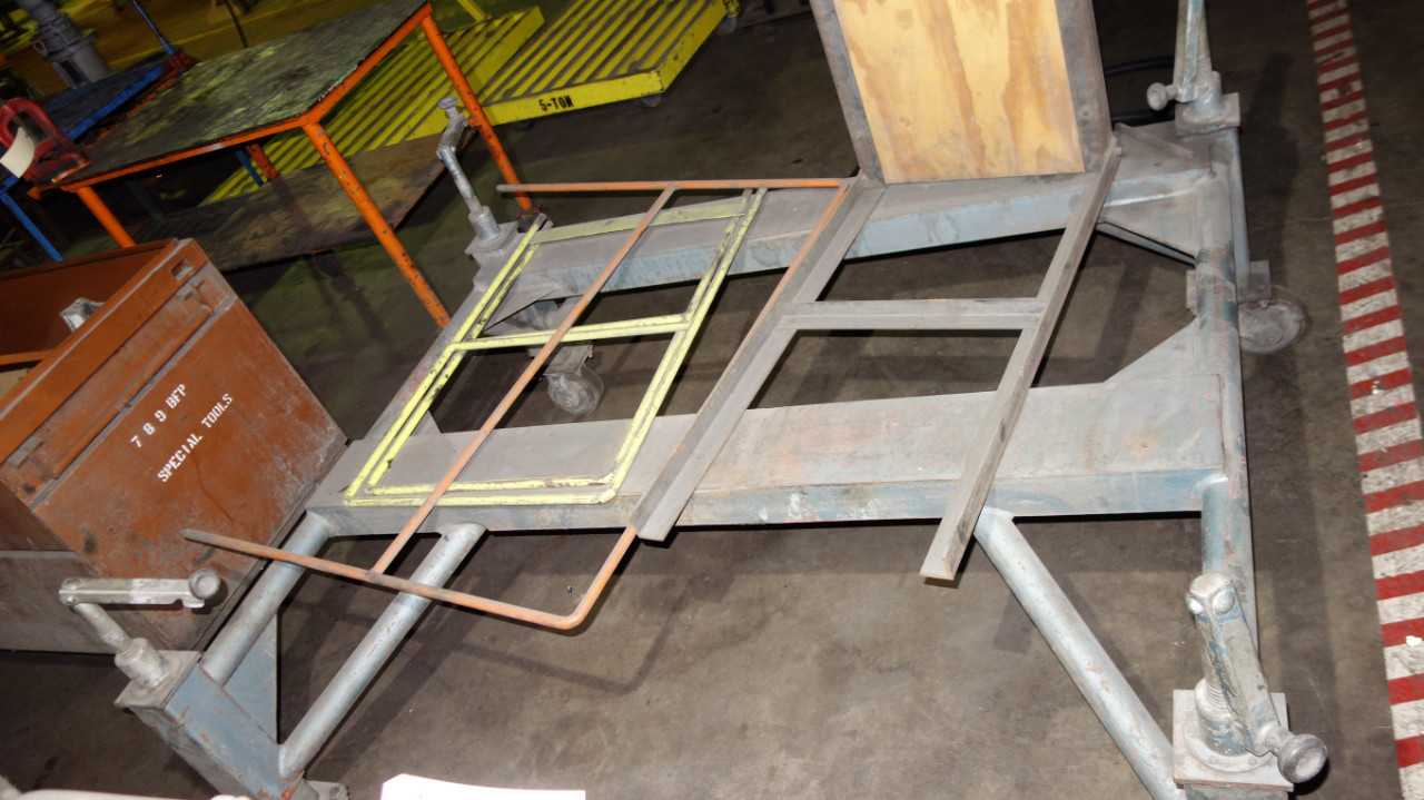 LOT OF 2 ROLLING CARTS WITH CONTENTS - MISCELLANEOUS