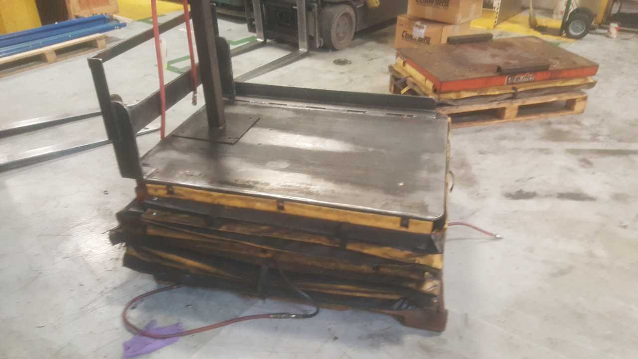 Presto electric scissor lift table - LIFT CART
