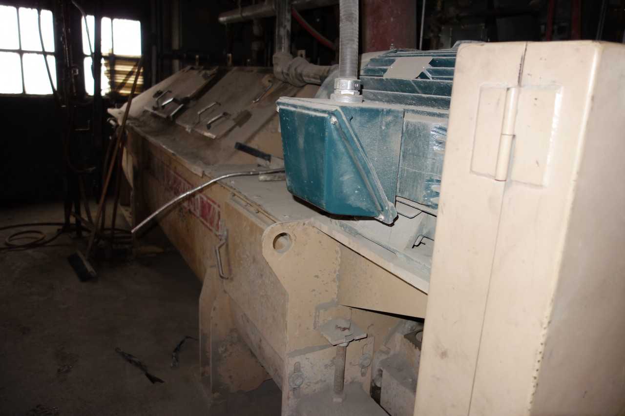 UNITED CONVEYOR MODEL 4050 6200-49-02012-115600 FLY ASH PIN PADDLE WET MIXER UNLOADER - PROCESS EQUIPMENT