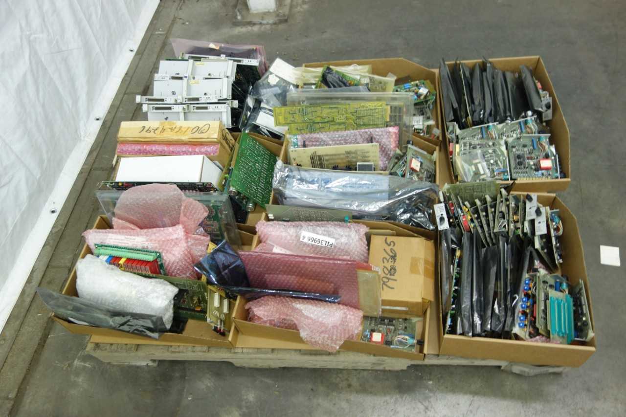 2 PALLETS OF ASSORTED PCB CIRCUIT BOARDS - AUTOMATION & CONTROLS