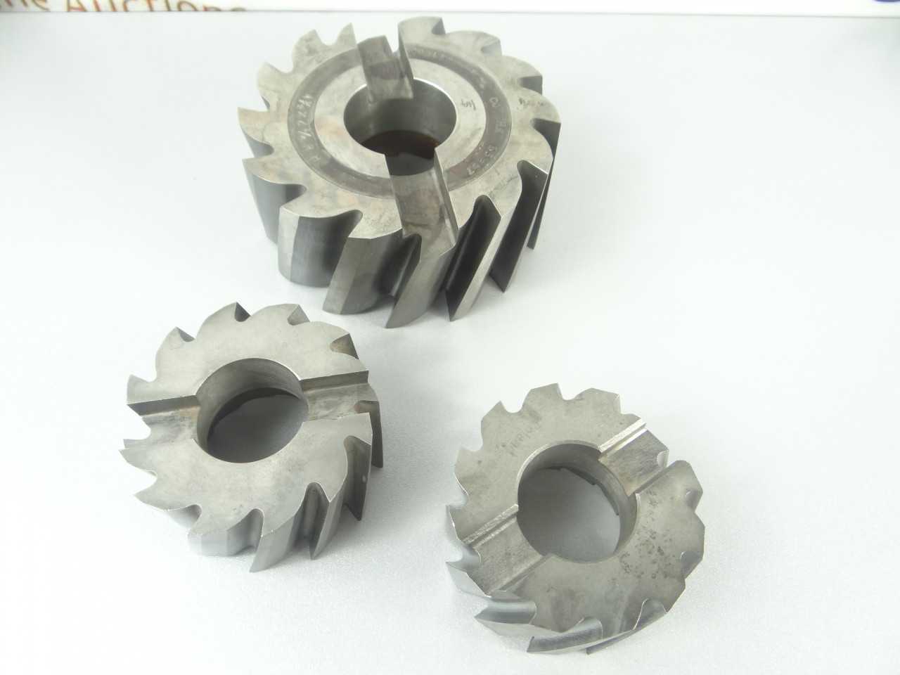 Lot of 3 HSS Shell Mills - MILLING TOOLS