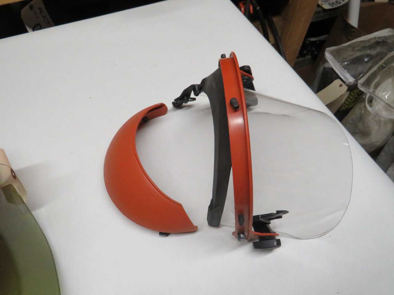 SALISBURY SAFETY HAT W/ AS1000FS ELECTRIC ARC FLASH FACE SHIELD - WITH ACCESSORIES - WELDING EQUIPMENT