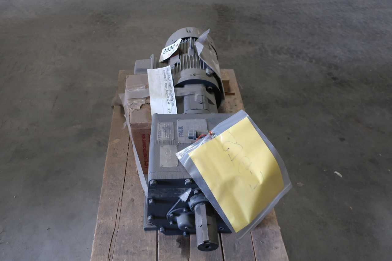 FALK 2050FA2A INLINE GEAR MOTOR 10HP 230/460V-AC - ELECTRIC MOTORS