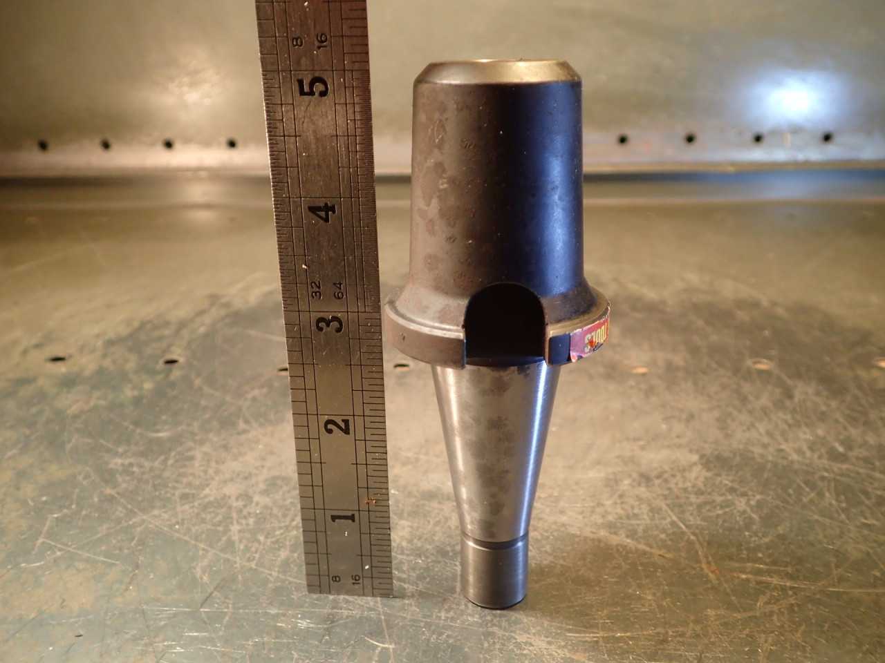 ETM 1/2" End Mill Tool Holder: 2-1/4" Projection, NMTB-30 Taper Shank - HOLEMAKING TOOLS