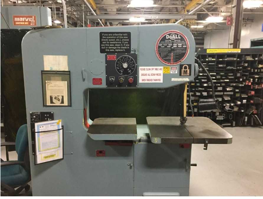 DoAll Band Saw - MISCELLANEOUS