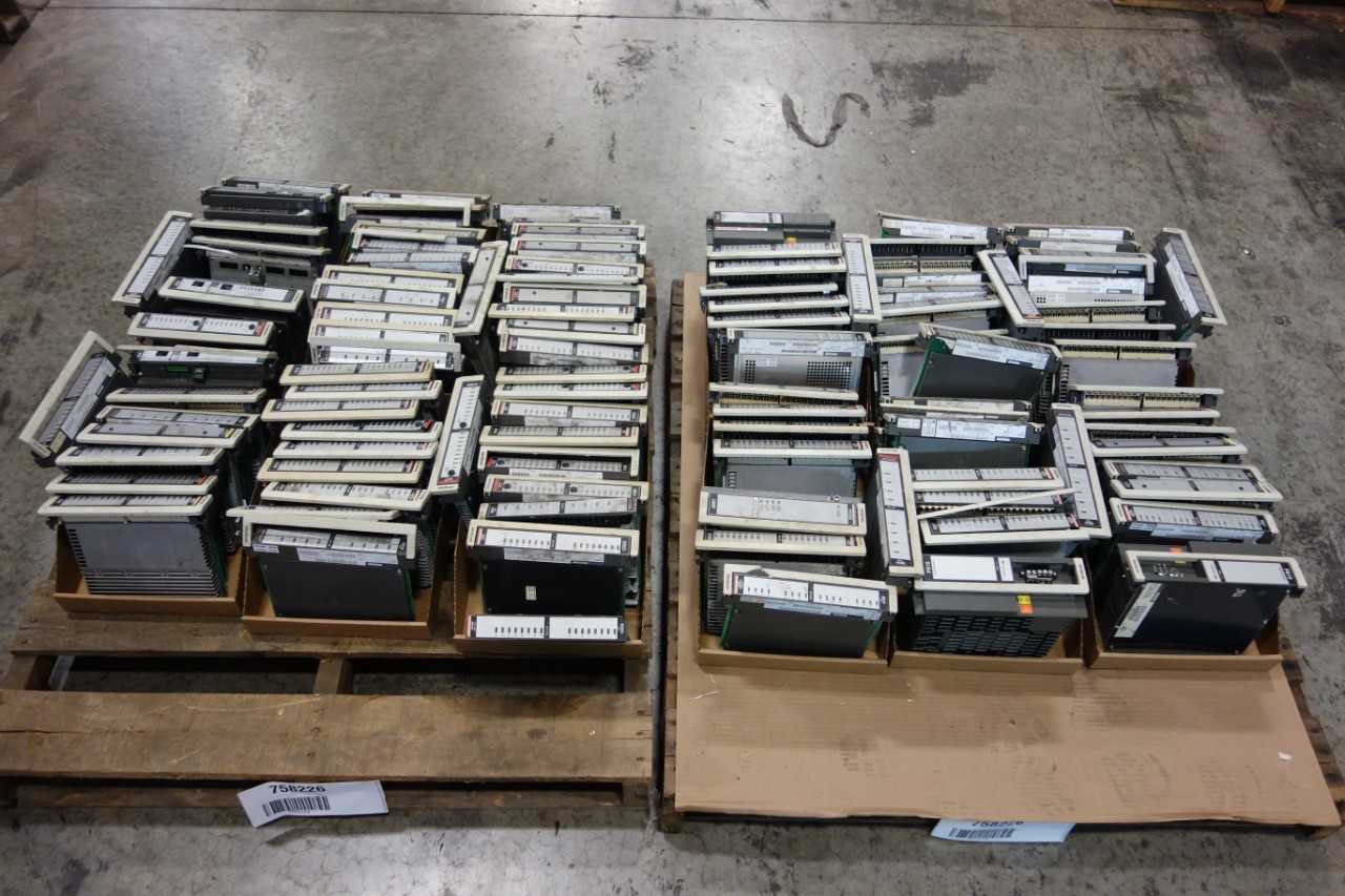 2 PALLETS OF ASSORTED AEG MODICON MODULES - AUTOMATION & CONTROLS