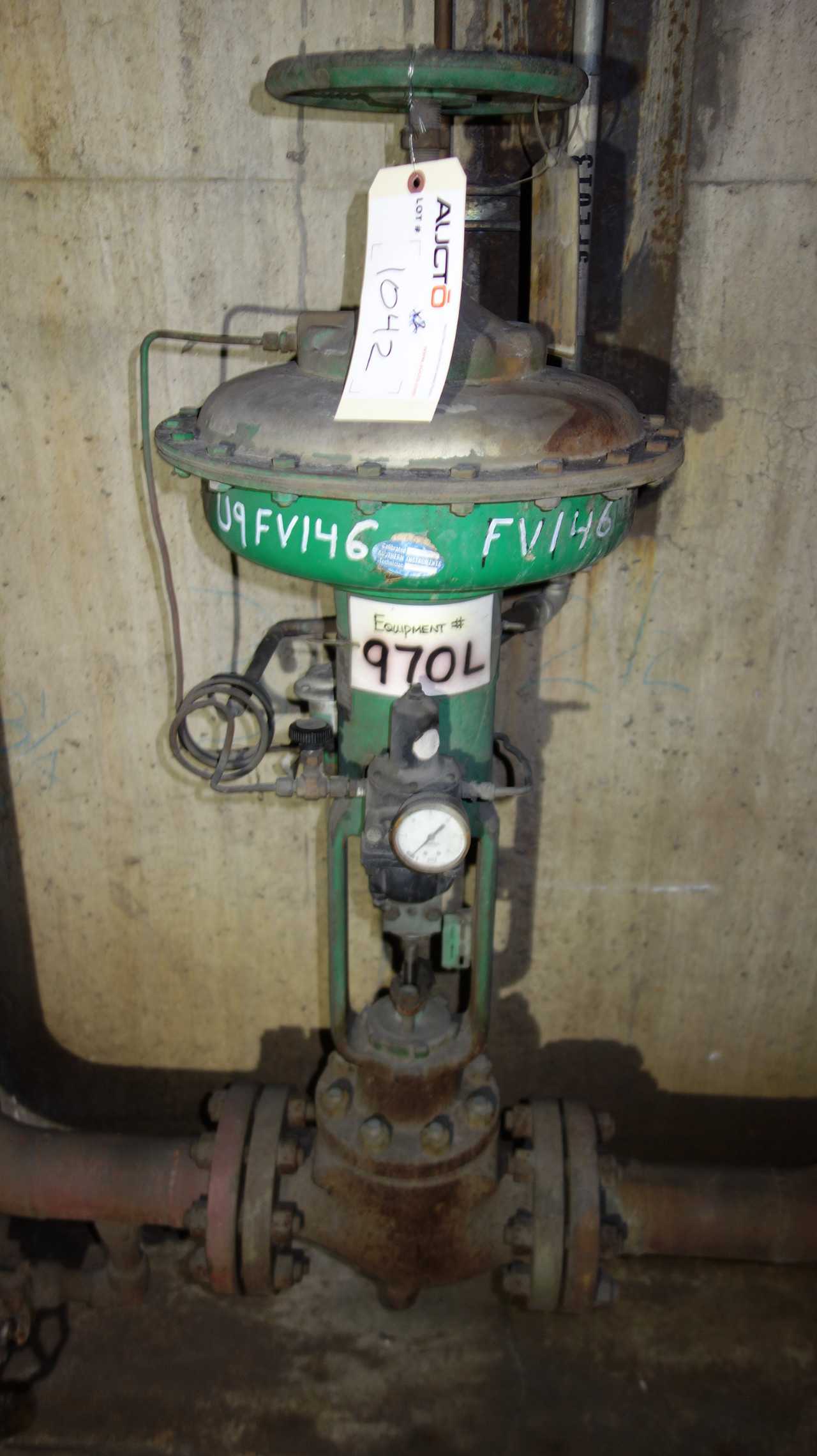 FISHER CONTROL VALVES 657-ES 3" CL300 STEEL - CONTROL VALVE