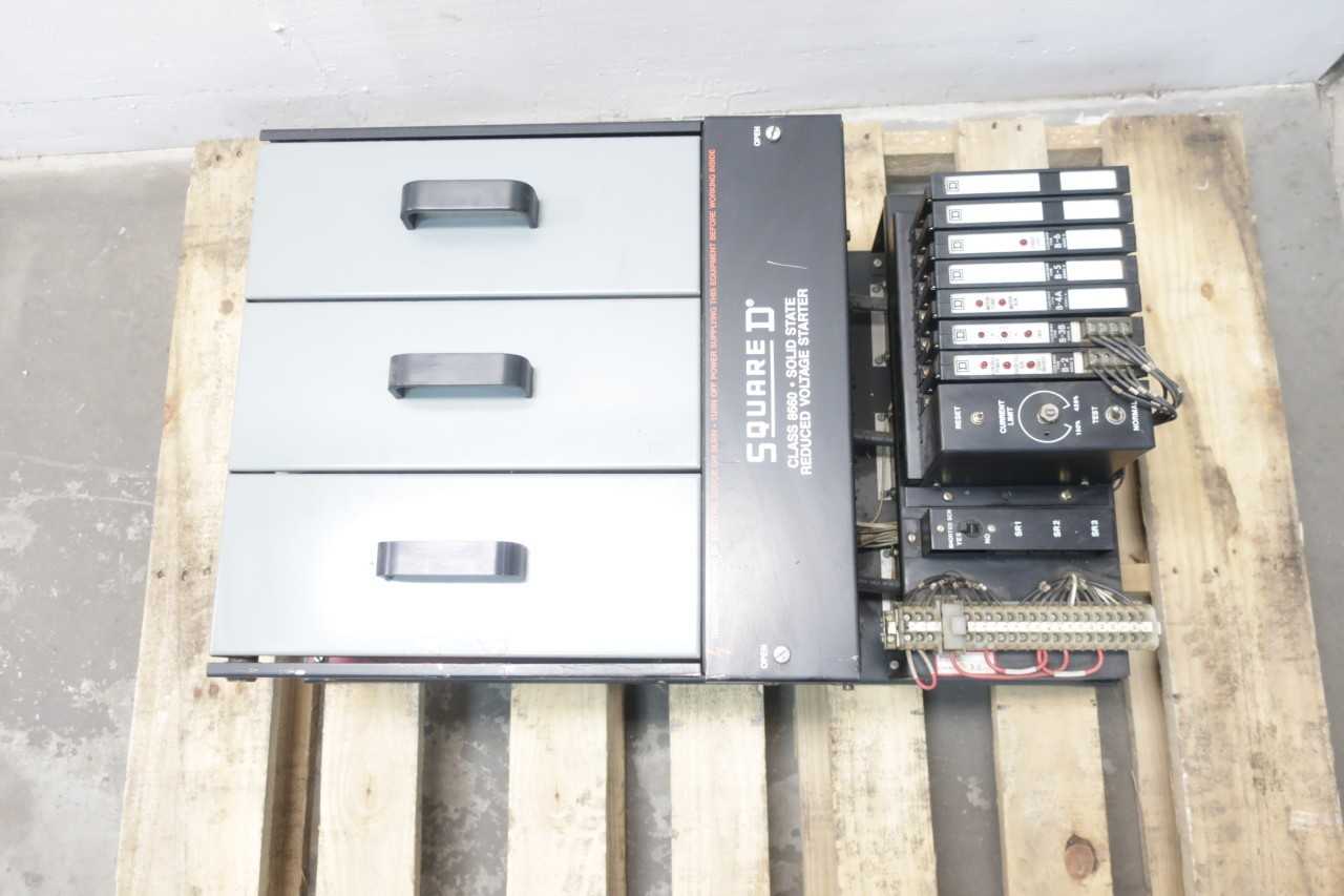 Square D 8660 MH022 Solid State Reduced Voltage Starter 150hp - ELECTRICAL COMPONENTS