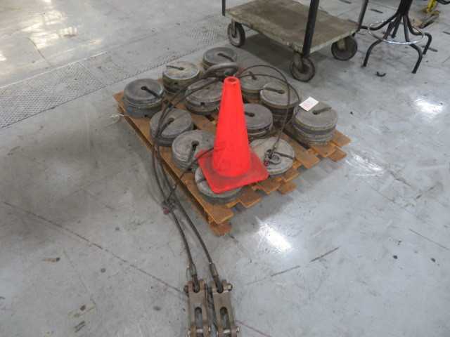 Lead Weights and some rigging, (lot) - MISCELLANEOUS
