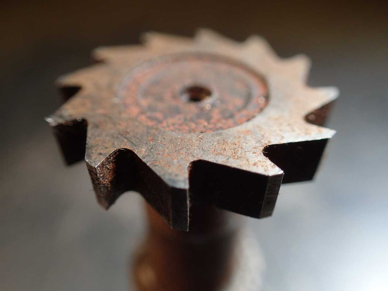 #608 HSS Woodruff Keyseat Cutter: 1" Dia, 3/16" Face Width, 3/4" Shank - HOLEMAKING TOOLS