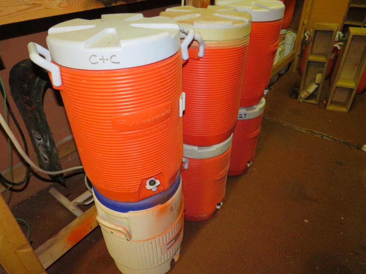 LOT OF 6 ASSORTED WATER COOLERS - MISCELLANEOUS