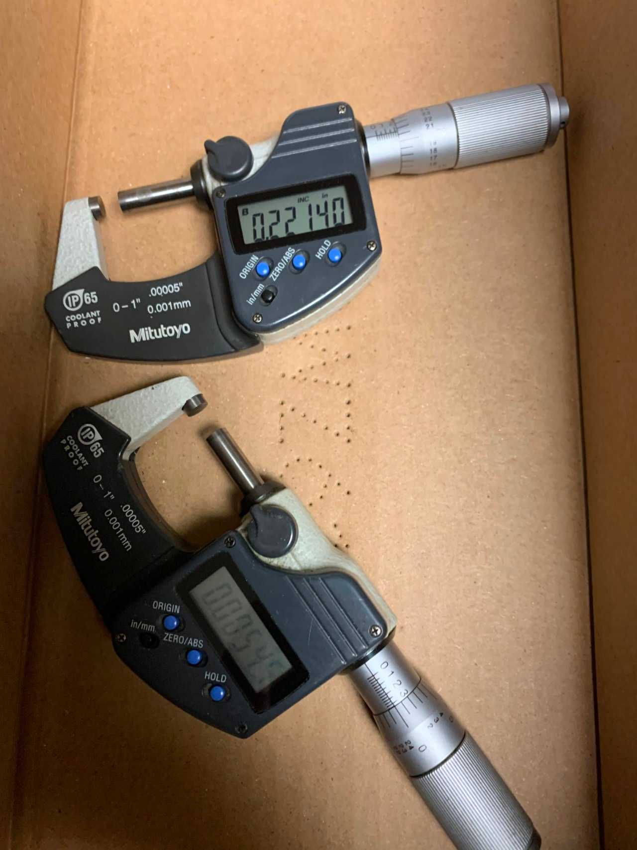 Mitutoyo Digital Micrometers - ELECTRIC POWER TOOLS