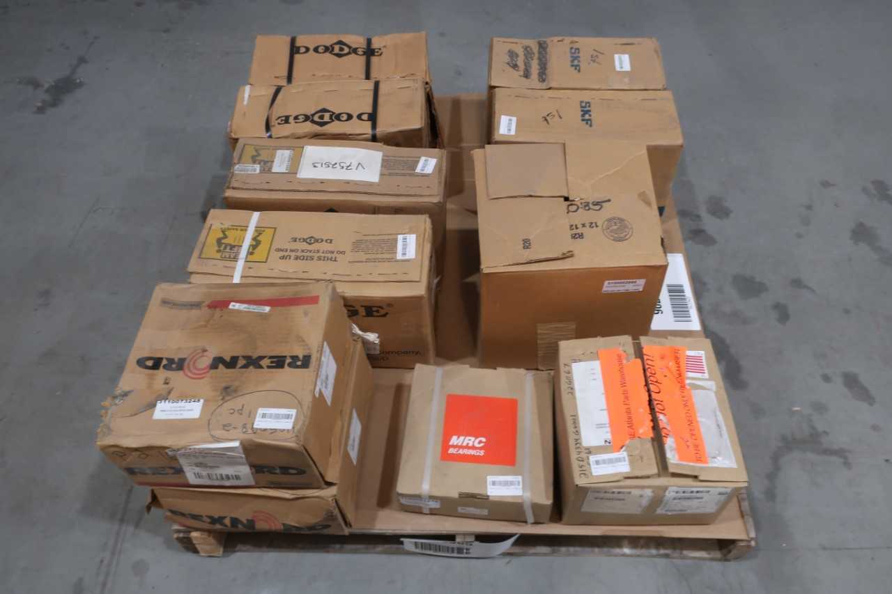 1 PALLET OF ASSORTED BEARINGS AND BEARING ACCESSORIES - BEARINGS